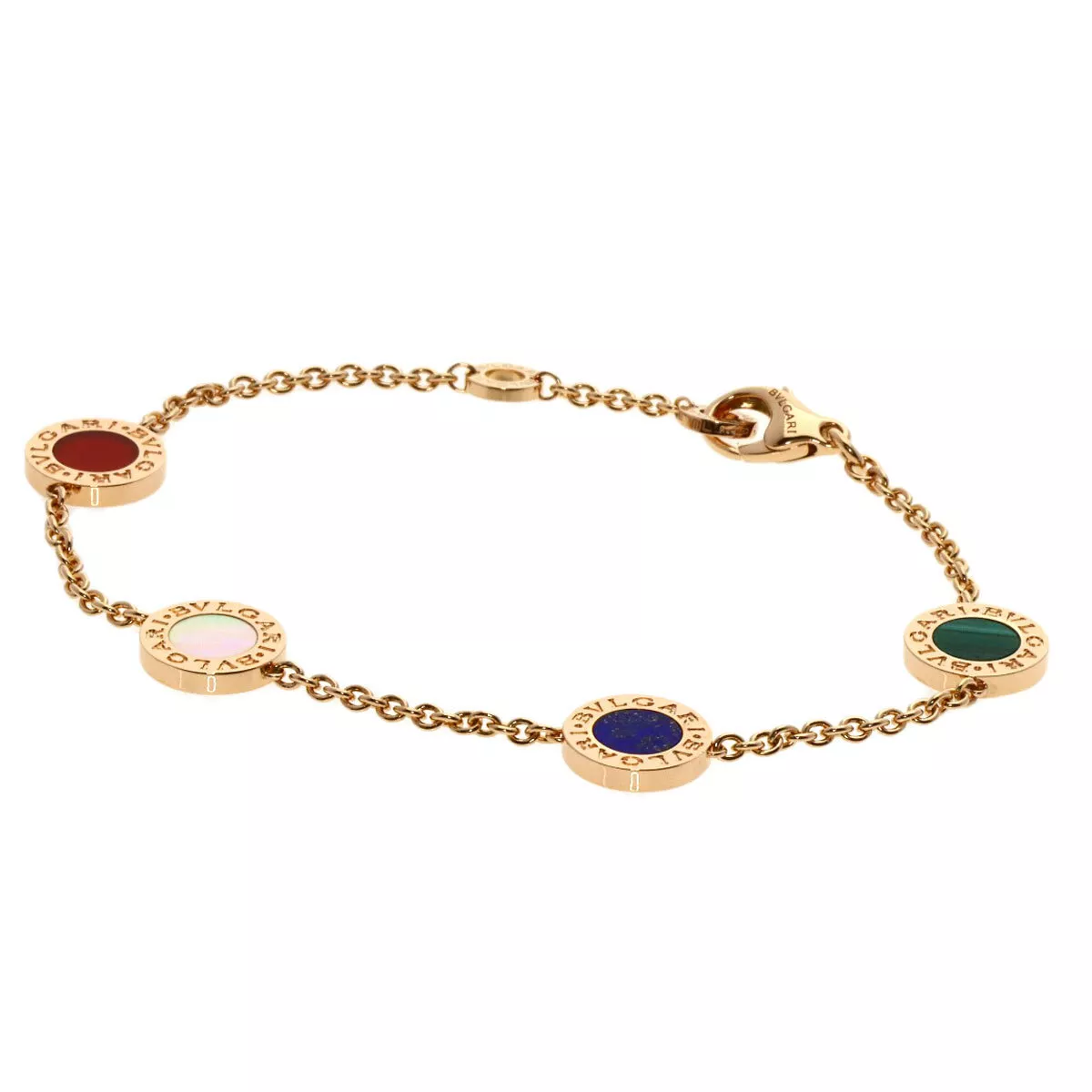 BVLGARI Bracelet BVLGARI BVLGARI Classic Multistone ML K18 Pink