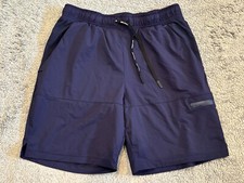 NWOT Spyder Active Shorts Mens Small Blue Performance Running Gym Stretch
