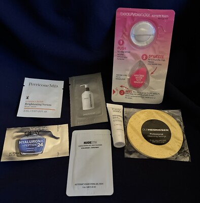 7 Pc HIGH END BEAUTY LOT    Ole Henriksen Perricone MD Dermalogica Hey Honey