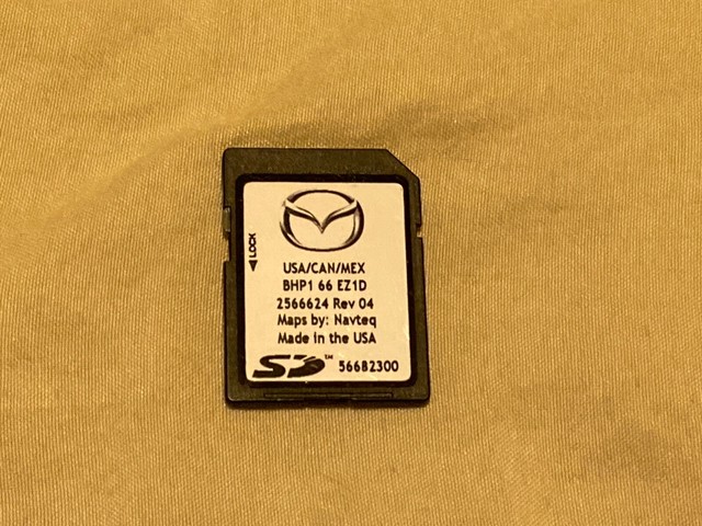 Sd card mazda
