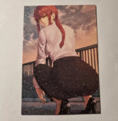 MAKIMA - CHAINSAW MAN - BIG ASS - SEXY FEET - WAIFU CARD - TOP ZUSTAND
