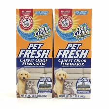 Arm  Hammer Pet Fresh  Oxi Clean Carpet Odor Eliminator 16.3 OZ. - Set Of 2