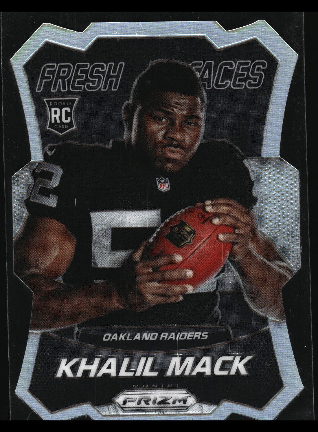2014 Panini Prizm Khalil Mack RC Fresh Faces Prizm
