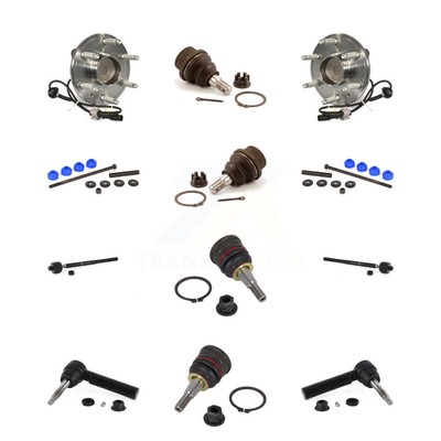 Bearing Upper Lower Ball Joint Outer Inner Tie Rod Link Front Kit (12Pc) For GMC