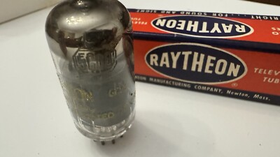 1 Nos Raytheon 5CQ8 Triode Tetrode VHF Oscillator Mixer Audio Vacuum Tube