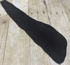 Black Genuine Salmon Leather Hide Real Exotic Fish Skin King Sockeye tilapia 369