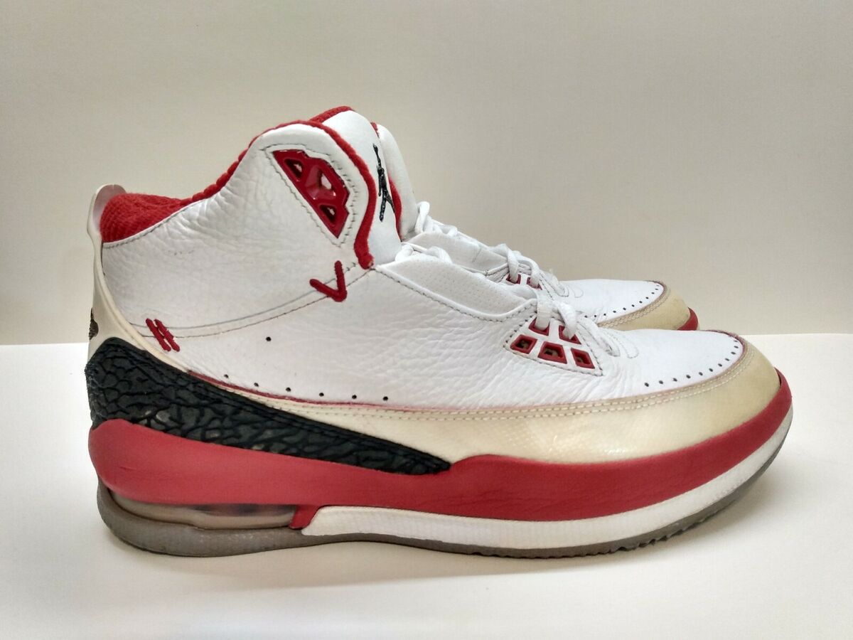 Nike 331987-103 Air Jordan 2.5 Team White Red Black Cement Nike 331987-103 Air Jordan 2.5 Team White Red Black Cement