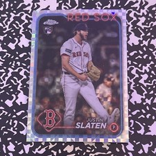 2024 Topps Chrome Update Series - X-Fractor #USC46 Justin Slaten Boston Red Sox