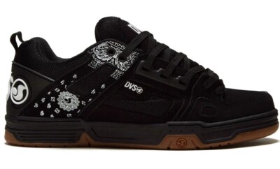 DVS COMANCHE MENS BLACK / WHITE PRINT DVF0000029 968