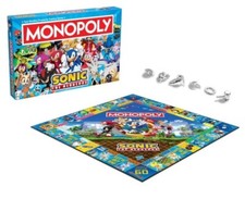 Monopoly Sonic The Hedgehog Hasbro Board Game Gioco da Tavolo Sigillato 04624
