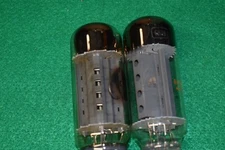6JD5 / 6HZ5 RCA /  GE HAM Radio Receiver Sweep Power Vacuum Tubes  Tested Pair