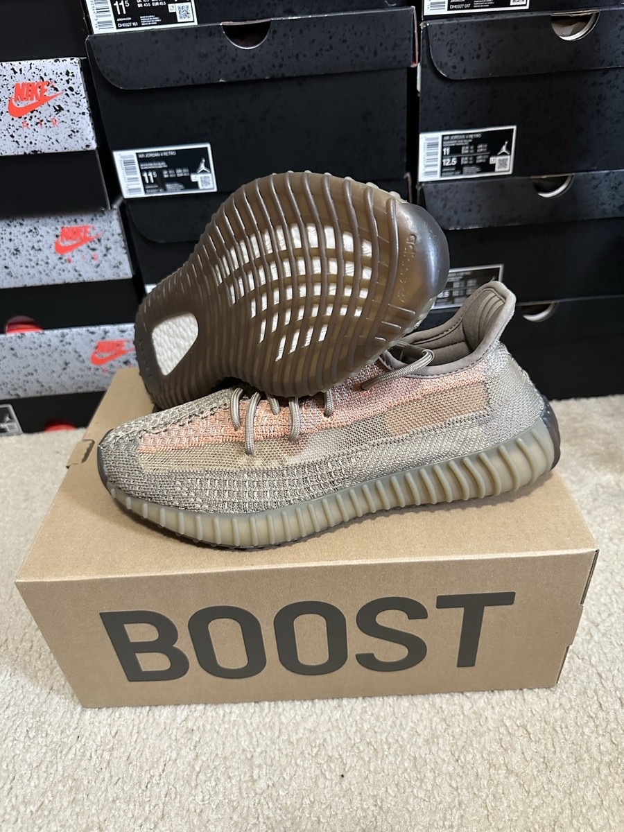 ADIDAS YEEZY BOOST 350 V2 SIZE 9 SAND TAUPE FZ5240 Brand New