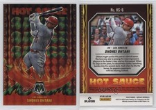 2022 Panini Mosaic Hot Sauce Green Mosaic Prizm Shohei Ohtani #HS-6