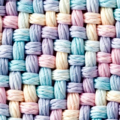 Pastel Woven Yarn 42 - 16'' x 48'' Hydrographic Film Hydro Dipping