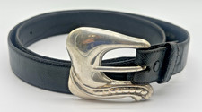 Vintage Echtes Sterling Silver Reptile Belt, TCH-09 Mexico, Size 90cm