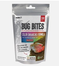 Fluval Bug Bites Color Enhancing Fish Food for Tropical Fish, Granules for Mediu