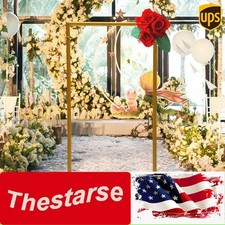 1m Rectangular Flower Decor Arch Rack Wedding Ballon Stand For Venue Stage Decor
