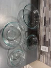 Pyrex Mixing Bowl Set Of 4 Aqua Blue Tint 326 325 323 323