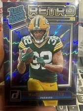 2024 Panini Donruss Rated Rookies Retro #15 MarShawn Lloyd RC Green Bay Packers