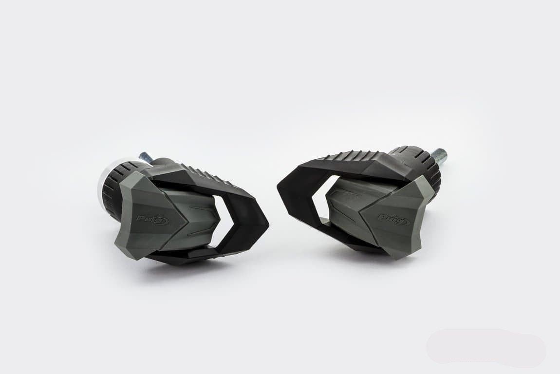 Puig Black R19 Frame Sliders Kawasaki ER-6F 2012-2016