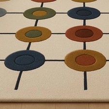 Luxury Hand Tufted Nz Wool Rug Color Multicolor Handmade Design Area Carpet Rug