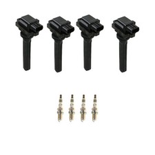 NGK 4 Ignition Coil 4 Iridium Spark Plugs Kit For Esteem Tracker Vitara L4