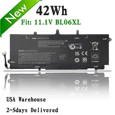 BL06XL Battery For HP EliteBook Folio 1040 G0 G1 G2 BL06042XL HSTNN-DB5D Series