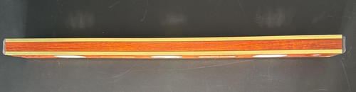 Vintage Johnson Level & Tool 24” Mason Mahogany Brass 524 USA 6 Vial Bubble NOS - Picture 20 of 24
