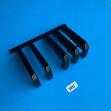CASIO LK-100 LK-110 Lighting Keyboard Part: Black Keys Sharp-Flat 5 Key Set