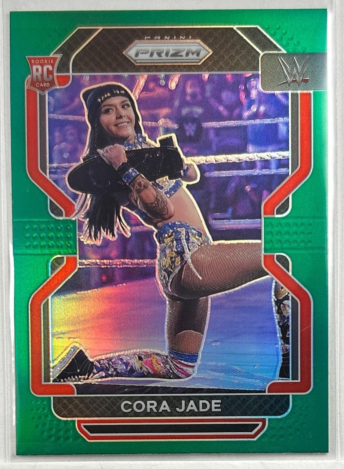 2022 Panini Prizm WWE #188 Cora Jade Green