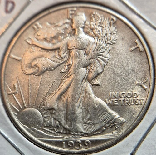 Photo of a 1939-D Walking Liberty Half Dollar from an eBay listing that sold on Jul 23, 2026
