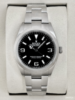 NEW 2026 Rolex Explorer 36mm 124270 Stainless Steel Black Dial | eBay