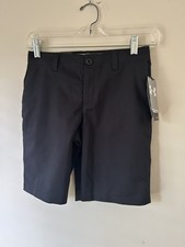 Under Armour Boys Black Performance Shorts Size 10 Lightweight NEW with tags