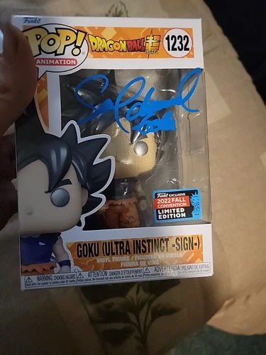 Dragon Ball Super Funko POP! Goku (Ultra Instinct -Sign-) #1232 (w/Protector)