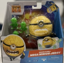 Despicable Me Crash & Roll Mega Minion Jerry Action Figure