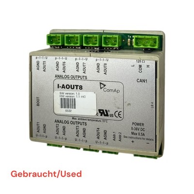 ComAp 8 Fach Analogausgangsmodul  I-AOUT8/ HW Version: 1.1 HC