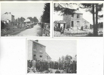 Belgium - Lot of 5 different postcards from BANNEUX. See scans