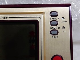 ++Poor Condition Nintendo GAME&WATCH WIDE SCREEN Chef FP-24 Nintendo Game Wide