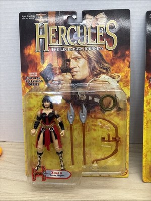 ToyBiz Hercules The Legendary Journeys Action Figure Lot Xena She