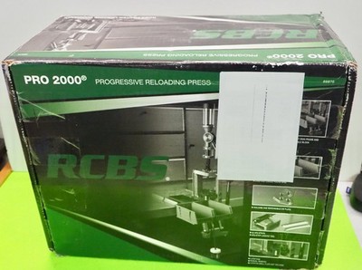 RCBS Pro 2000 Manual Indexing Press-(88875)-complete-in box-RARE