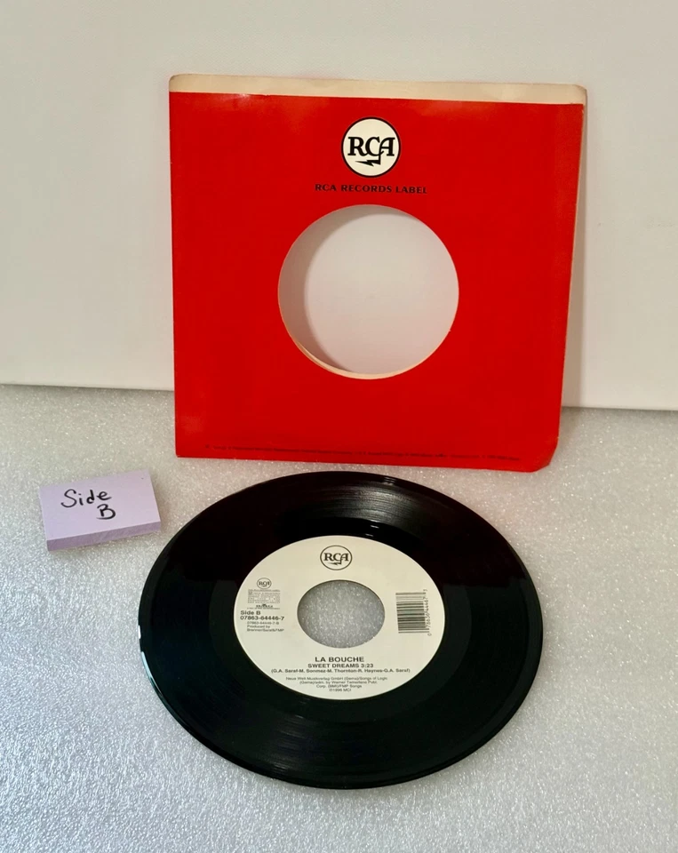 La Bouch Be My Lover/Sweet dreams 7"45 vinyl RCA records Foto 2 de 2