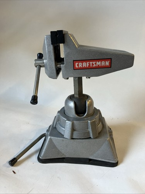 #ad Craftsman 2 3 4quot; Hobby Vise 360 degree swivel 180 degree tilt Aluminum Base B10 $28.00