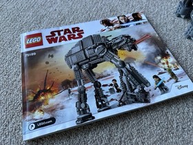 LEGO Star Wars First Order Heavy Assault Walker 75189 Complete with Mini Figures