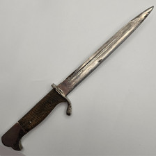 Couteau miniature allemand KS98/K98 habillé ouvre lettre 8 3/4" WWII lame d'origine