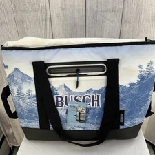 Busch Light Cooler Tote Insulated Bag Soft Sided 30 Cans