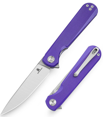 Bestech Knives Bestechman Flick Folding Knife 3½'' D2 Tool Steel Blade G10 Handle