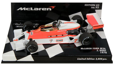 MINICHAMPS マクラーレンFORD M26 HUNT 1978 Minichamps McLaren Ford