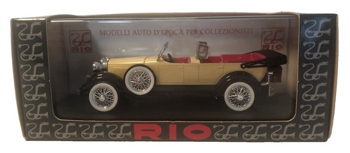 Rio 1/43 scale, 1941 Lincoln Continental Conv. Diecast Vehicle