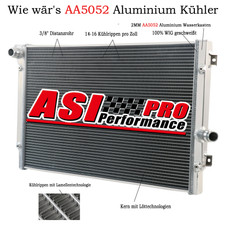 2 Reihe Kühler Für 2006-2014 Volkswagen Jetta Beetle/06-13 Audi 12 A3 TT 2.0L
