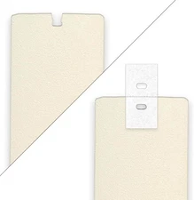 60 Pcs Vertical Blinds Replacement Slats Panels, Vertical Blind Repair Tabs Kit